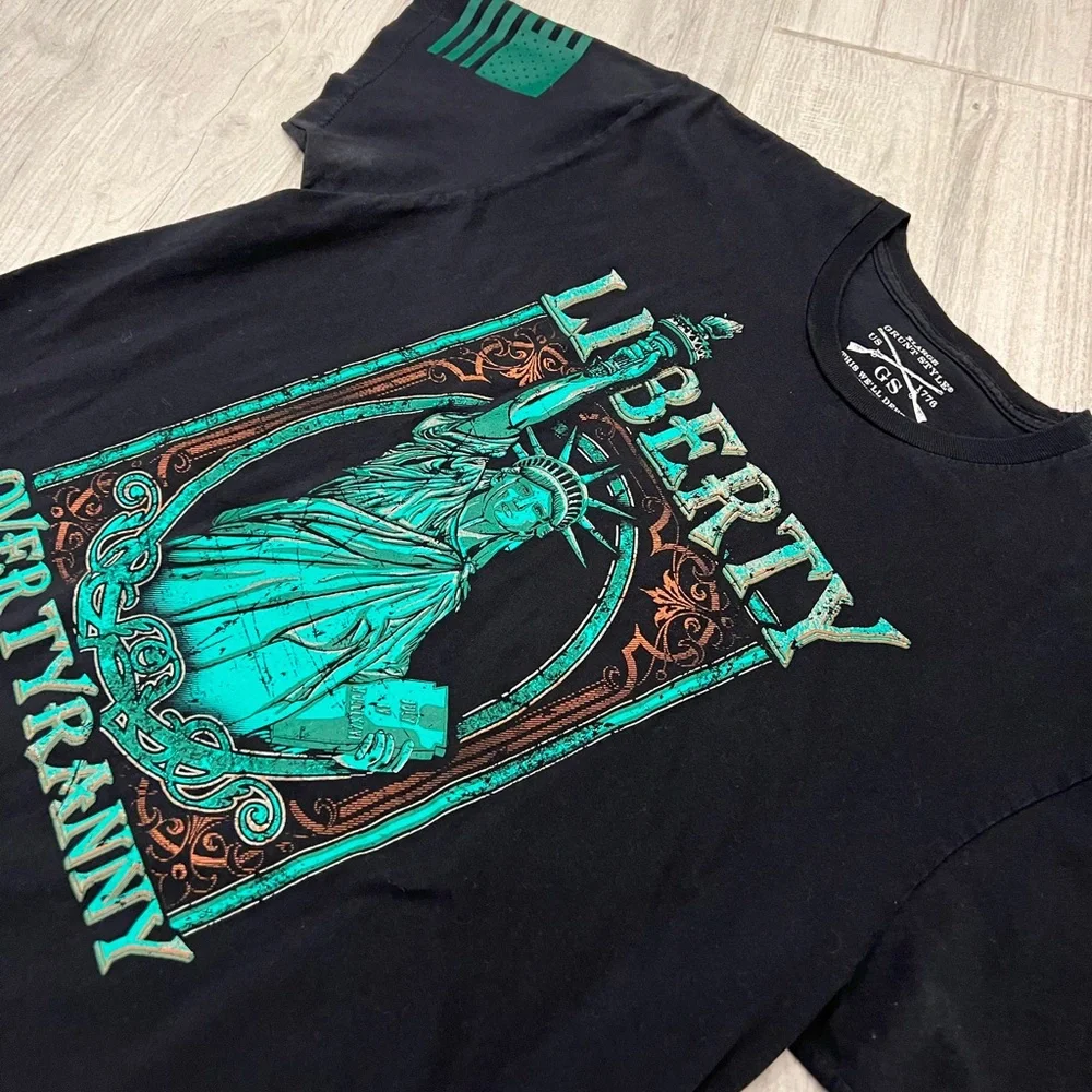 Grunt Style Men’s Short Sleeve Liberty Shirt - XL - Picture 2 of 4